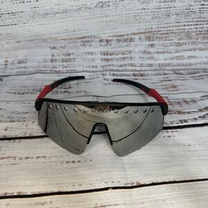 Oakley Sutro Lite Sweep Silver Prizm Lenses Red / Black Frame